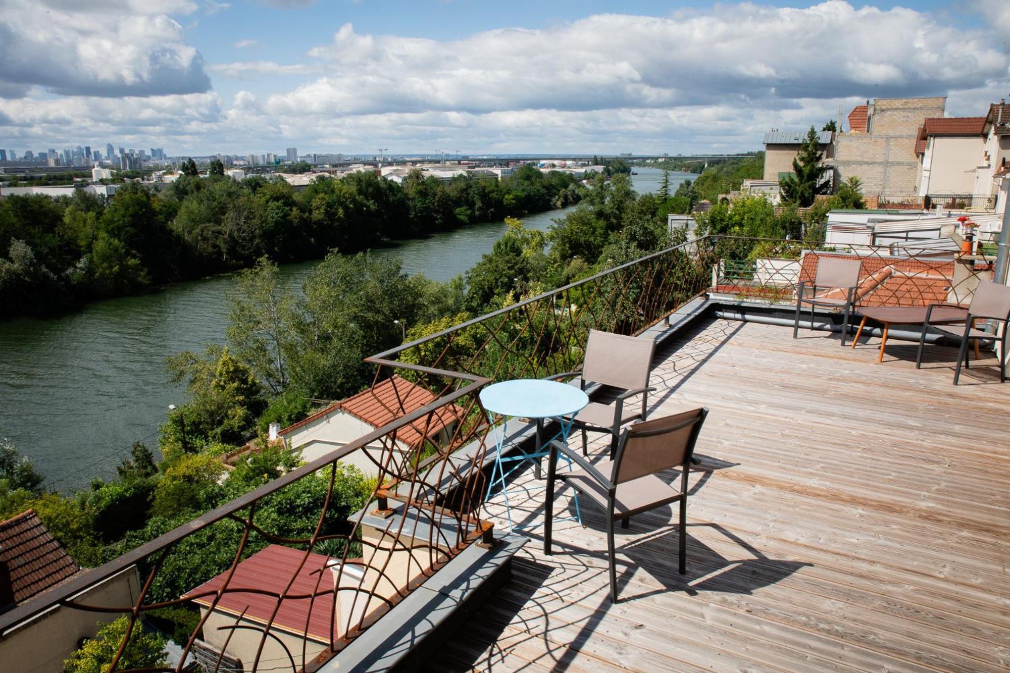 L'Atelier Sur Seine Bed & Breakfast Épinay-sur-Seine Eksteriør bilde